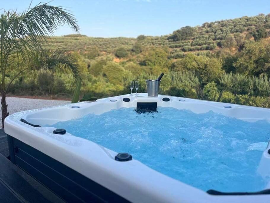 Ek Ornelakis, Luxury Country House With Jacuzzi Chania  Eksteriør billede